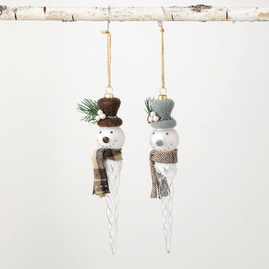 Sullivans SNOWMAN FINIAL ORNAMENT  OR10081