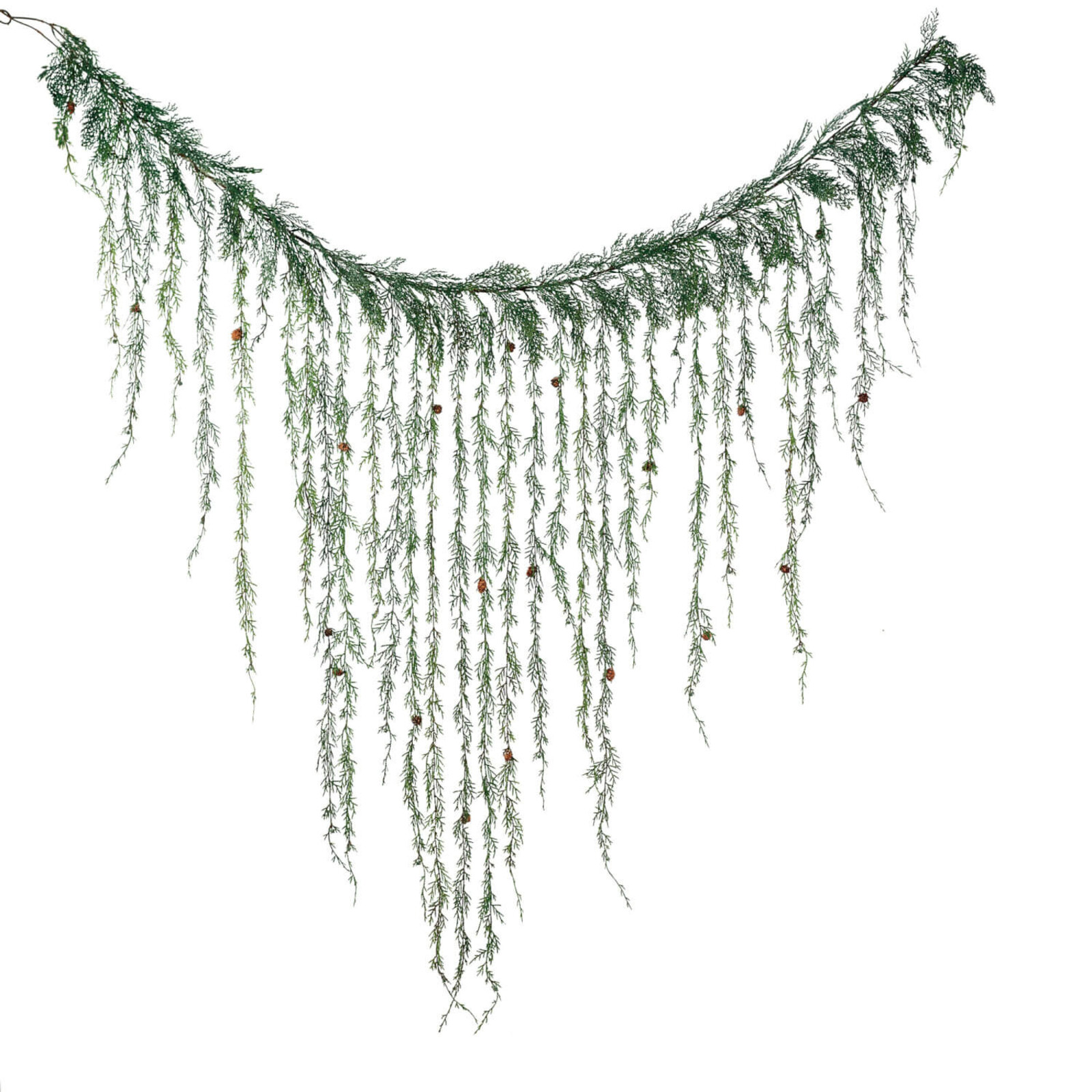 Sullivans 6'  WEEPING CEDAR MANTEL SWAG   GD426 loading=