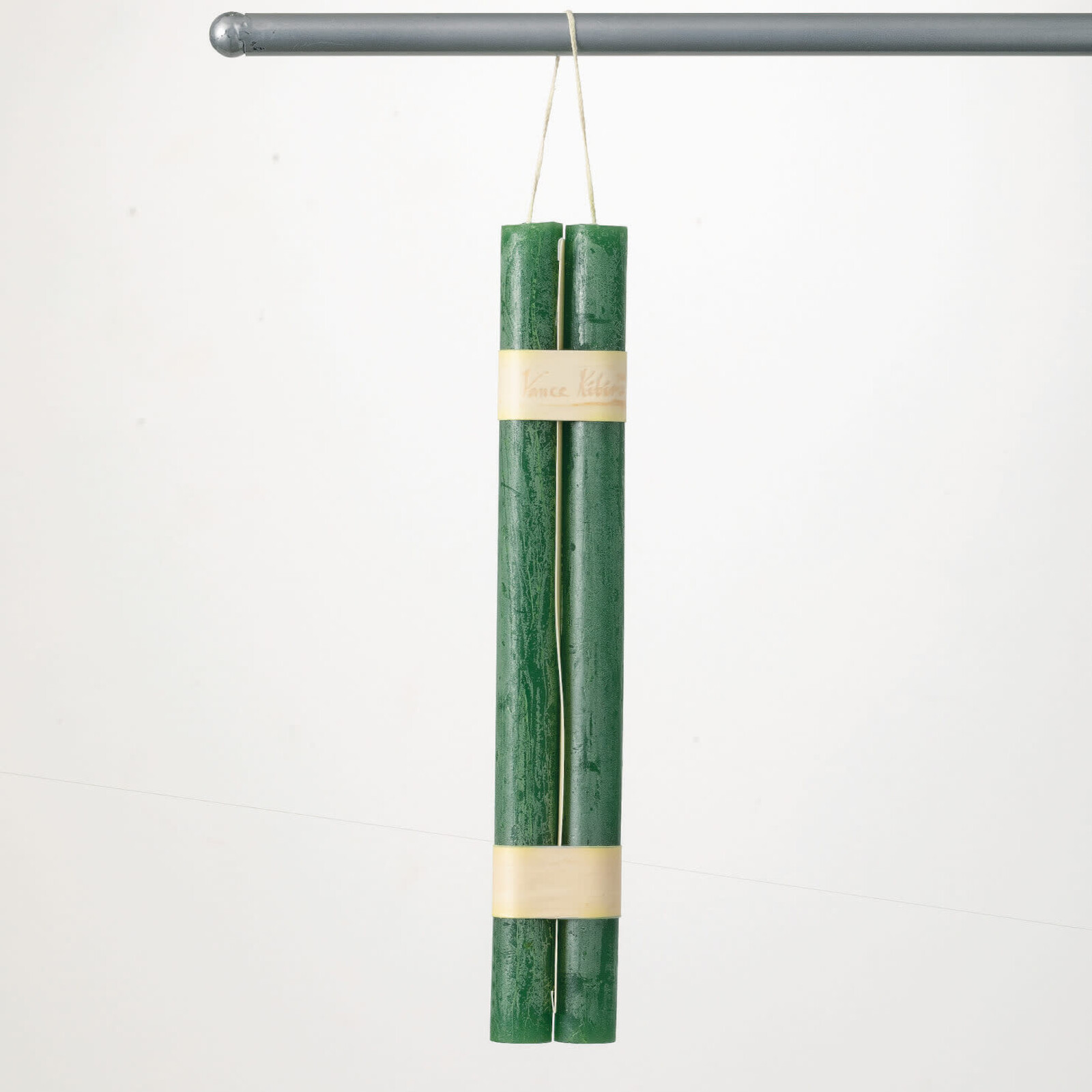 Sullivans Holly Green Timber Taper Hanging  Burn time 15hrs  CT120HOL loading=