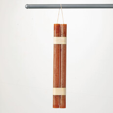 Sullivans CARAMEL HANGING TAPER CANDLE, Burn Time 15 Hrs CT120CAR