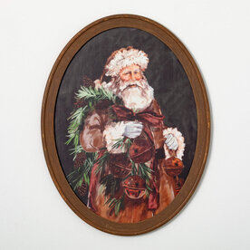 Sullivans SANTA PORTRAIT WALL DECOR 26"L x1"W x34"  PN3928