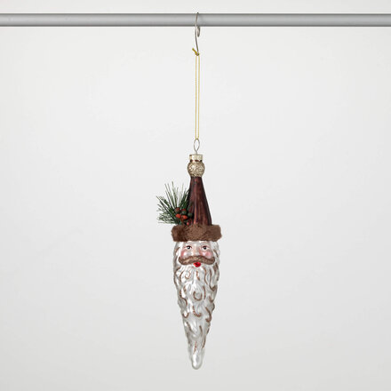 Sullivans RUSTIC SANTA HEAD ORNAMENT    OR10900