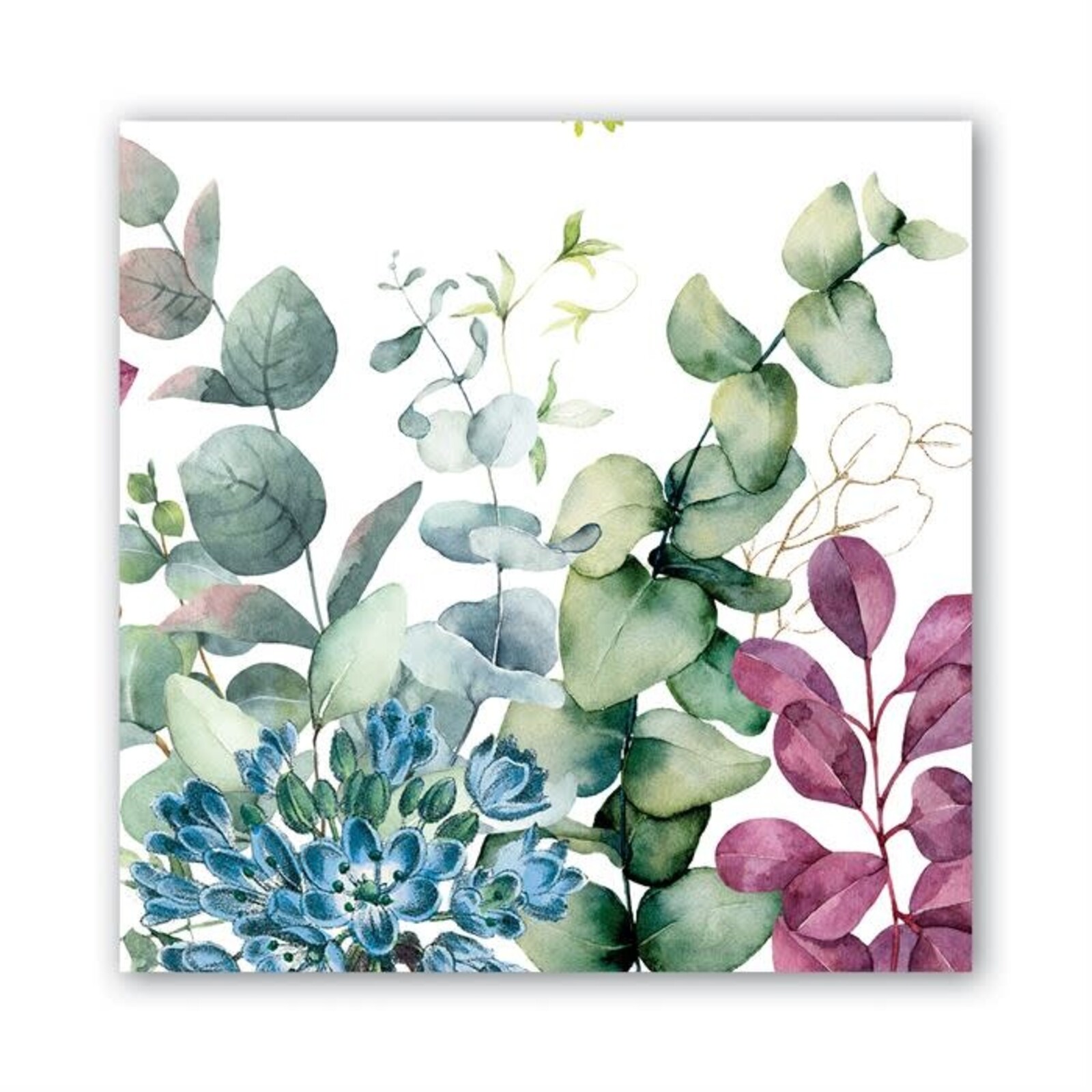 Michel Design Works Eucalyptus & Mint Luncheon Napkin NAPL365 loading=