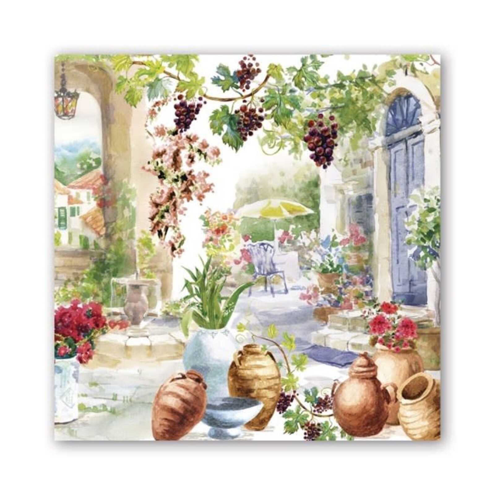 Michel Design Works Tuscan Terrace Luncheon Napkin  817384 loading=