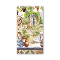 Michel Design Works Tuscan Terrace Hostess  Napkin  807384