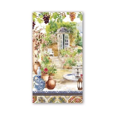 Michel Design Works Tuscan Terrace Hostess  Napkin  807384