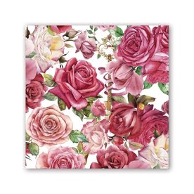 Michel Design Works Royal Rose Cocktail Napkin     814357