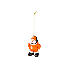 Evergreen Enterprises 3.5" Coach Santa Ornament, Clemson University   3OT912CSO