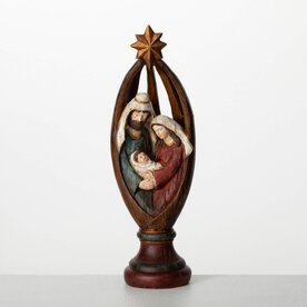 Sullivans STYLISH HOLY FAMILY TEARDROP  PR2953