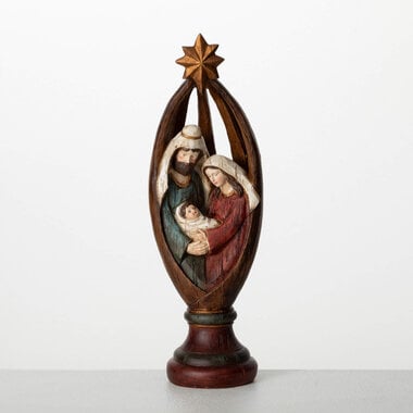 Sullivans STYLISH HOLY FAMILY TEARDROP  PR2953