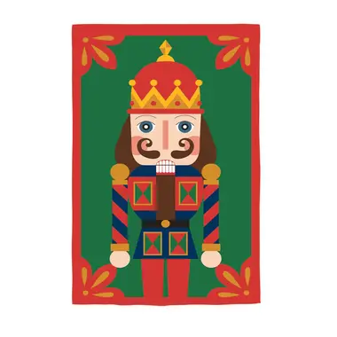Evergreen Enterprises Garden Flag-- Nutcracker Applique   169605