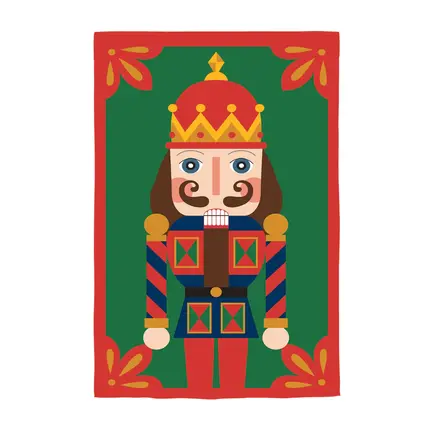 Evergreen Enterprises Garden Flag-- Nutcracker Applique   169605