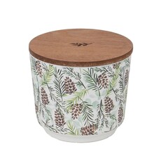 Greenleaf Silver Spruce Patterned Candle 40 HRS Burn Time GLG925485