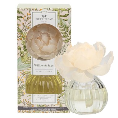 Greenleaf TESTER- Willow & Sage Flower Diffuser  GLG966576T
