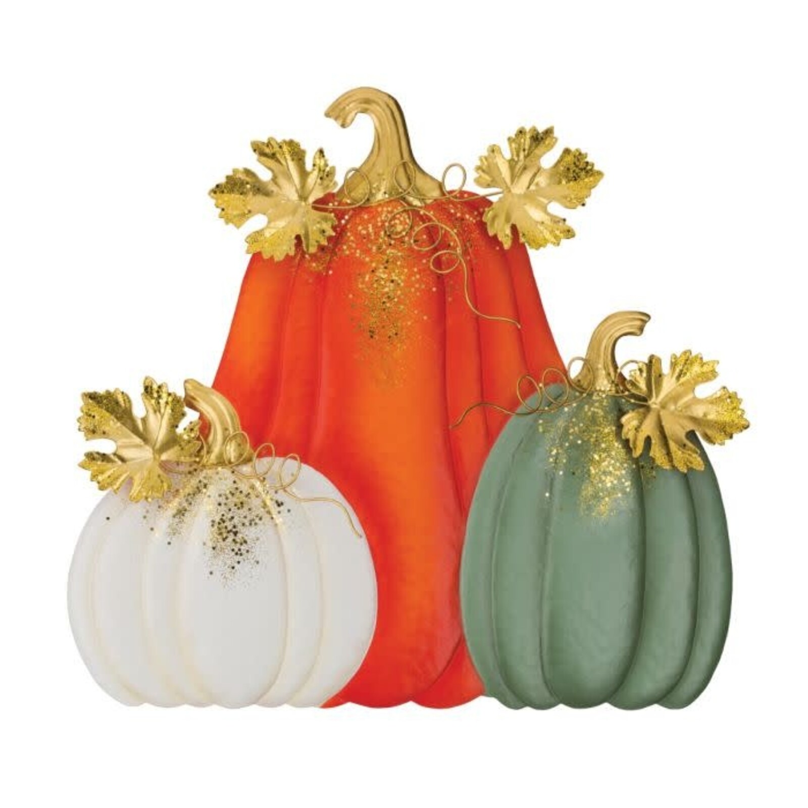 Regal Art & Gift Gilded Triple Pumpkin Stand   13750 loading=