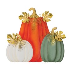 Regal Art & Gift Gilded Triple Pumpkin Stand   13750