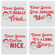 Ganz Dear Santa Coaster (4 pc SET)    CX186697