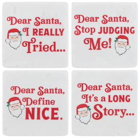 Ganz Dear Santa Coaster (4 pc SET)    CX186697