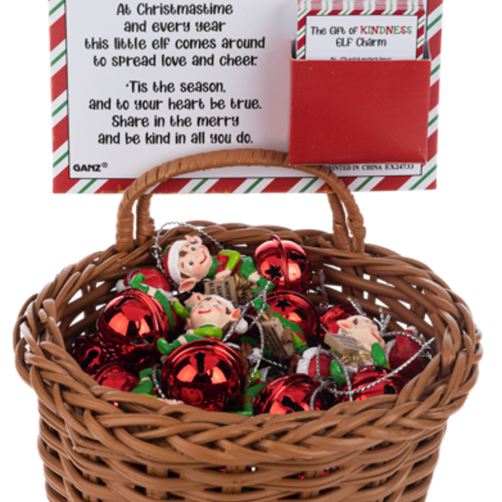 Ganz The Gift of Kindness Elf Charm     EX24733 loading=