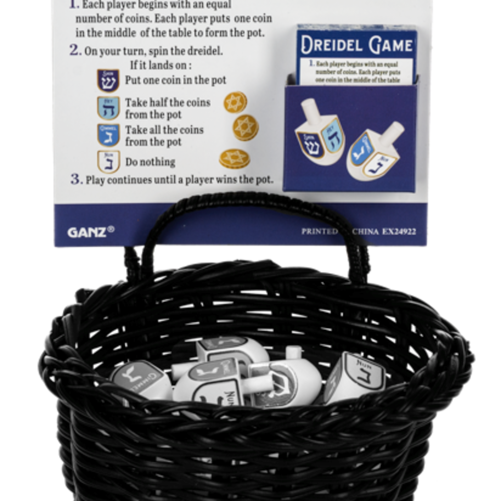 Ganz Dreidel Game Charm   EX24922 loading=