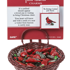 Ganz The Christmas Cardinal from Heaven Charm   EX26687