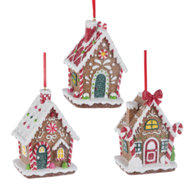 Ganz Gingerbread House Ornament   EX37521