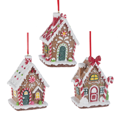 Ganz Gingerbread House Ornament   EX37521