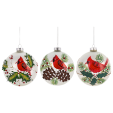 Ganz Cardinal Ball Ornament    MX193148