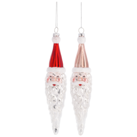 Ganz Santa Icicle Ornament  MX193232
