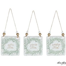 Burton + Burton HOLIDAY IMPRESSIONS MESSAGE ORNAMENT   3031202