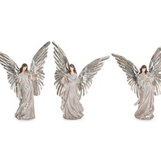 Burton + Burton WOODLAND SHIMMER LARGE ANGEL FIGURINE    (1)  9742565
