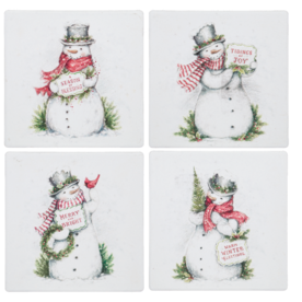 Ganz Snowman Coaster Set (4 pc. set)   MX194428