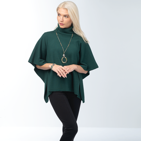 Simply Noelle Cowl Neck Poncho Top      FPNCH206