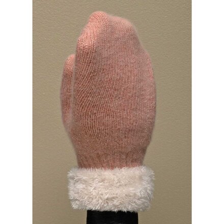 Trezo MITTENS KNIT PINK      X8140