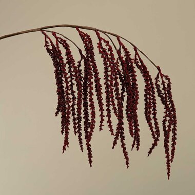 Meravic HANGING AMARANTHUS 14"X29" BURGUNDY   F2744 BU