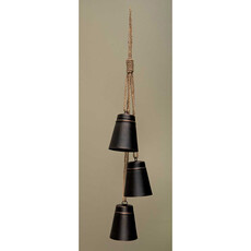 Meravic METAL 3 BELLS DROP ANTIQUE BRONZE/COPPER    R1687