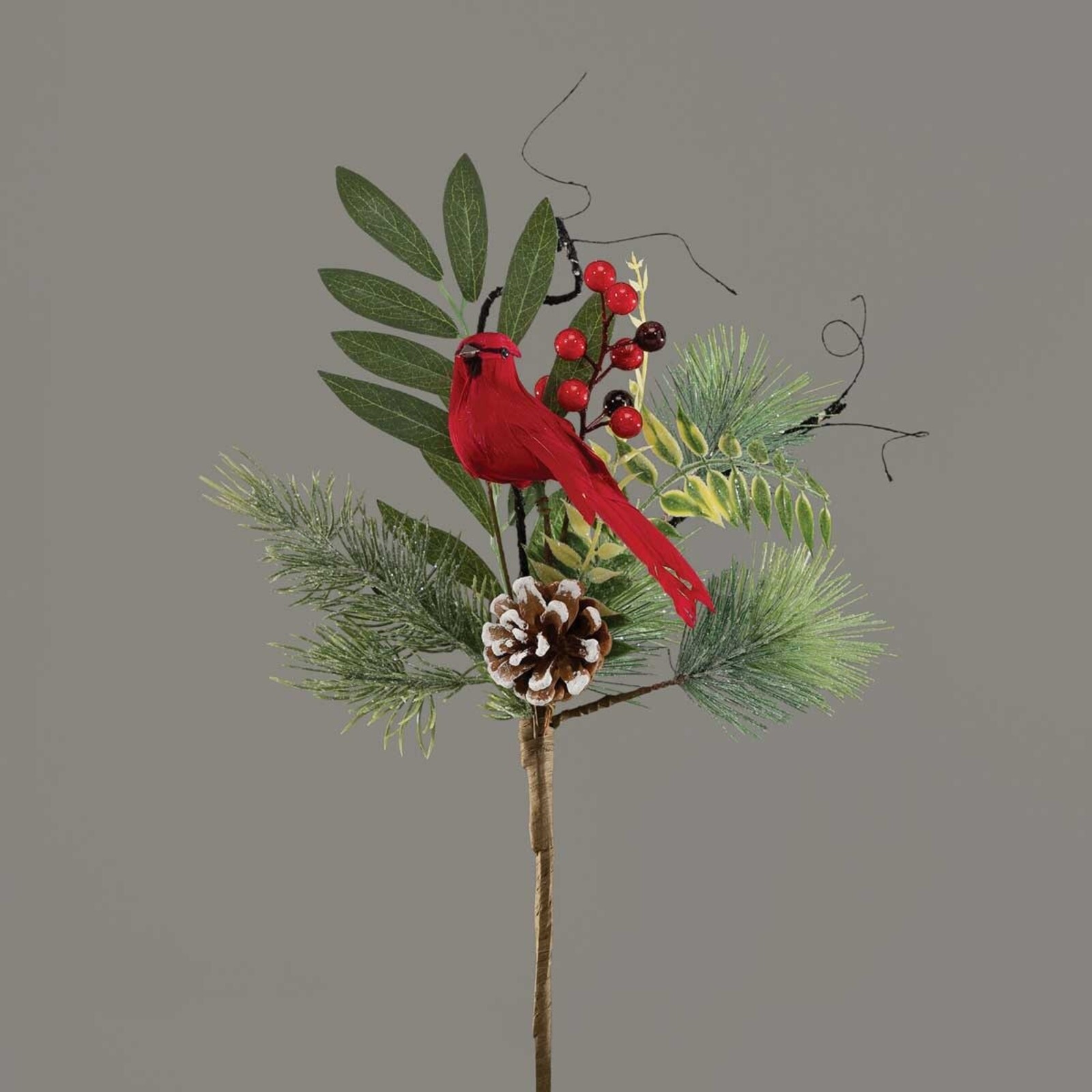 Meravic PIK MIXED PINE WITH CARDINAL   V5611 loading=