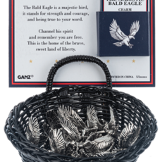 Ganz Charms in a Basket - The Majestic Bald Eagle  ER75794