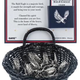 Ganz Charms in a Basket - The Majestic Bald Eagle  ER75794