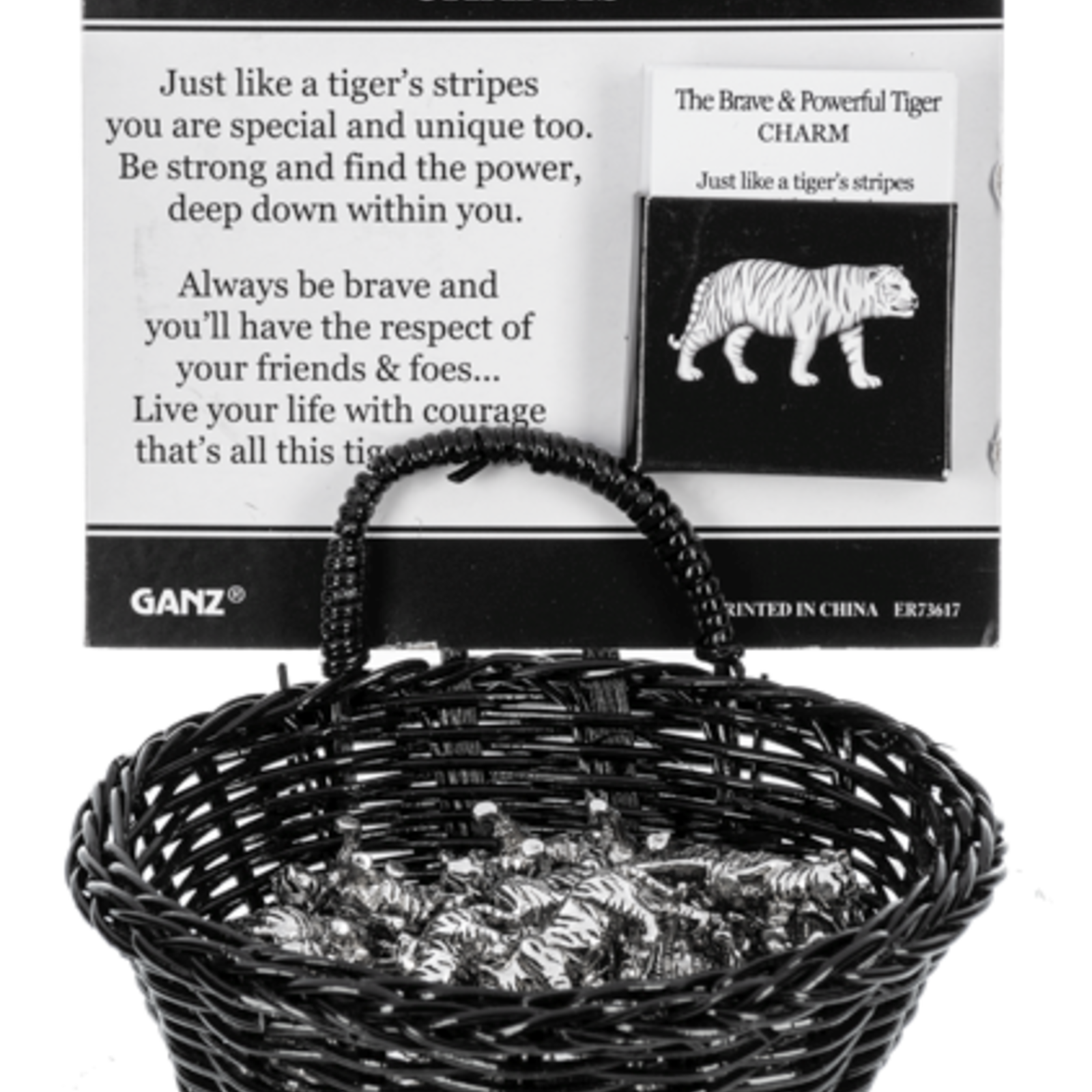 Ganz Charm- The Brave and Powerful Tiger(1) ER73617 loading=