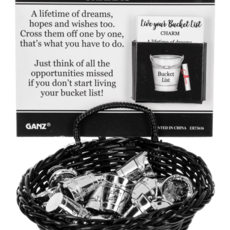Ganz Charms in a Basket -Live Your Bucket List   ER73616