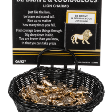 Ganz Charms in a Basket -Be Brave & Courageous - Lion ER70990