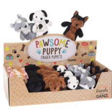 Baby Ganz Pawsome Dog Finger Puppet  H15332