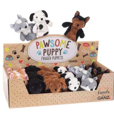 Baby Ganz Pawsome Dog Finger Puppet  H15332