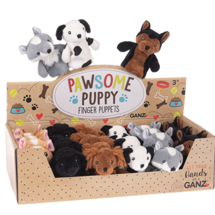 Baby Ganz Pawsome Dog Finger Puppet