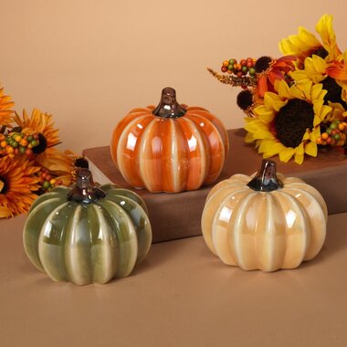 3.75 Dolomite Harvest Pumpkin   2274990