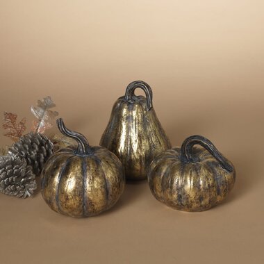 Gerson 6.3"H Resin Pumpkin     2484510