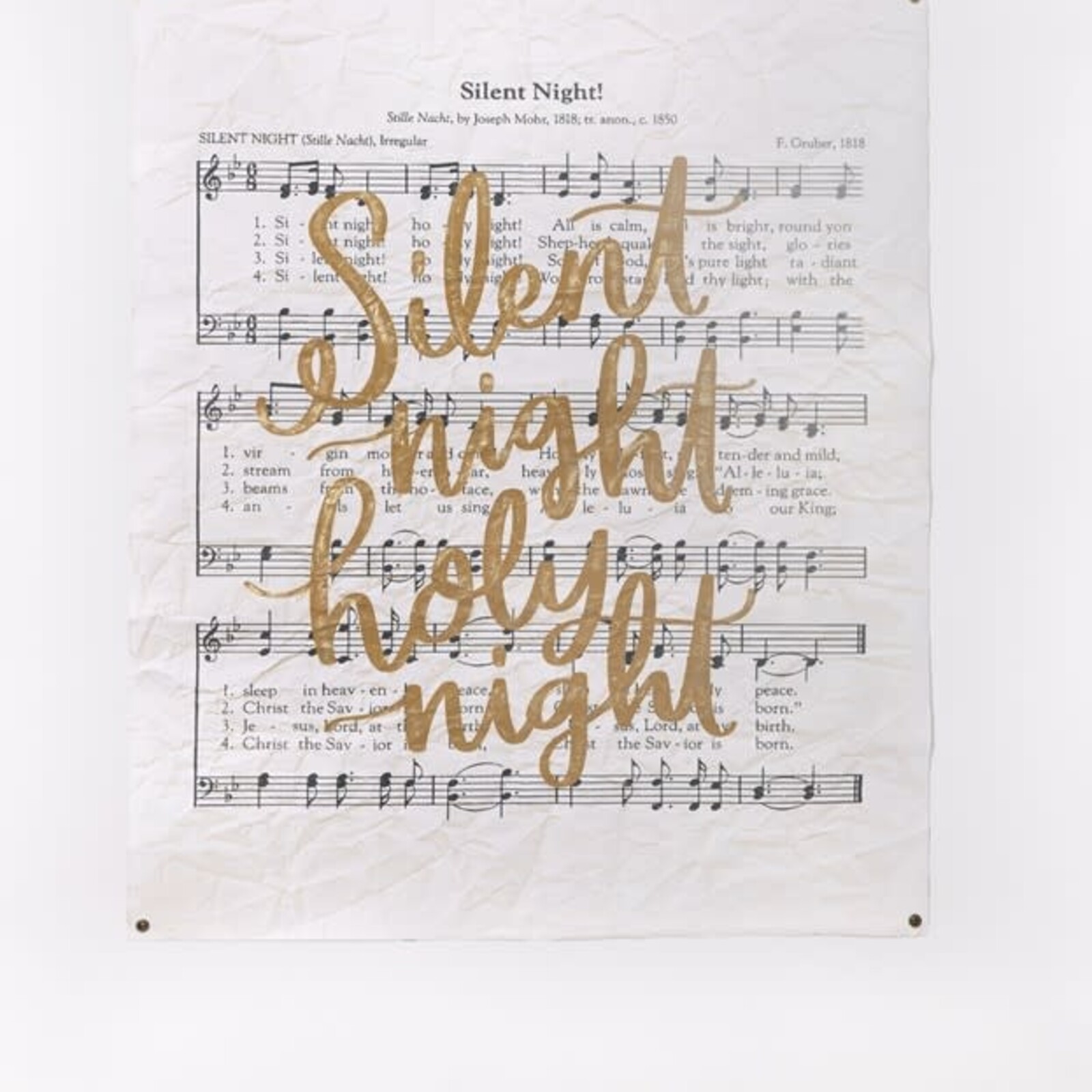 Trade Cie 38x46" Paper Art, Silent Night Music    JLX4001 loading=