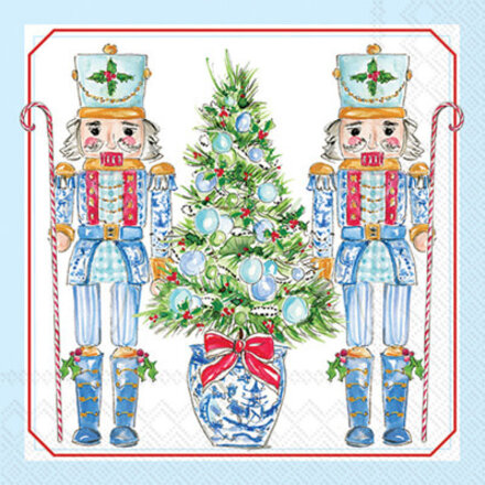 ihr Lunch-Blue Nutcrackers Napkin  L048800