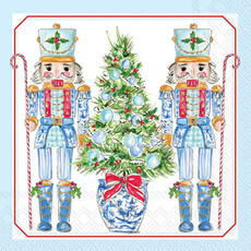 ihr Cocktail- Blue Nutcrackers  Napkin  C048800